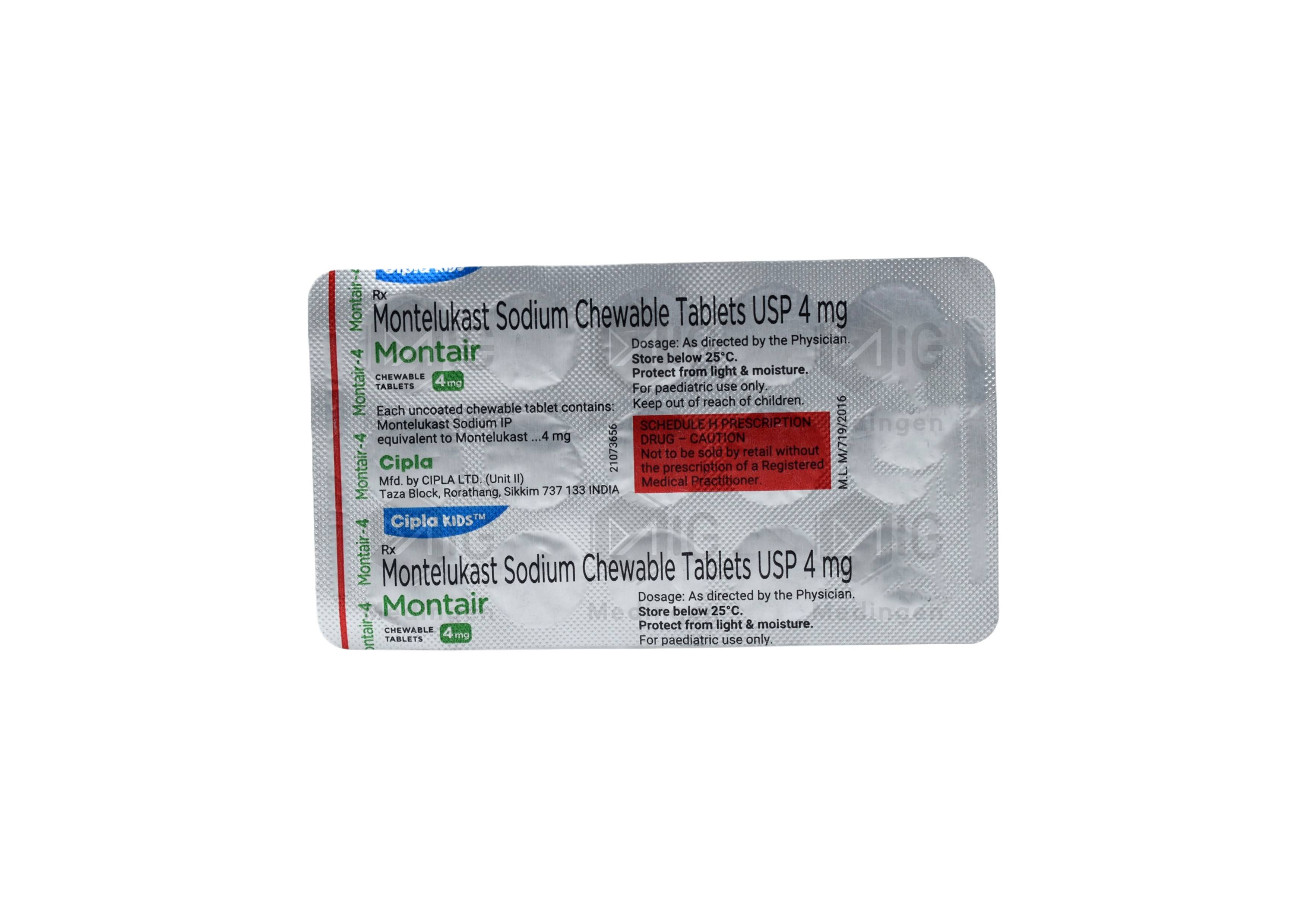 MONTAIR 4MG